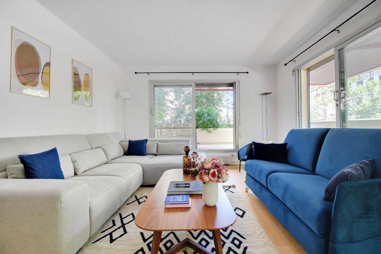 Elegant Apartment - 2Br-6P - Tour Eiffel Párizs Kültér fotó